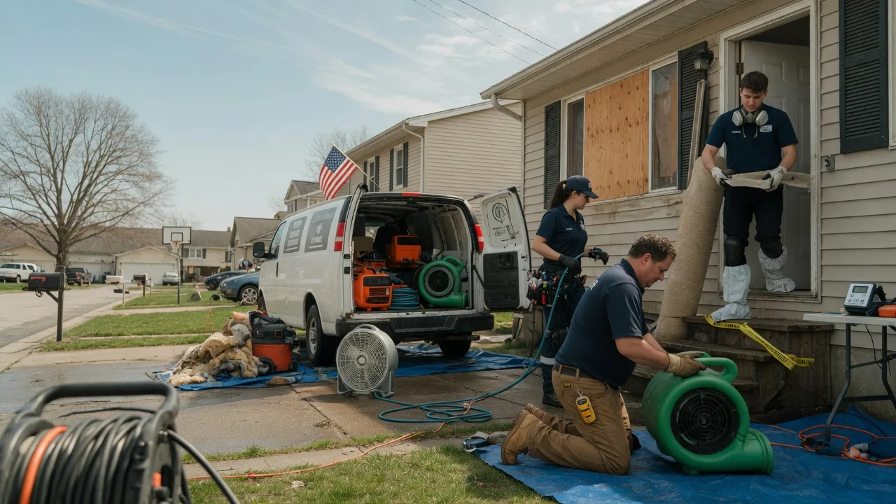 Water Damage Restoration in Coleman, OK near me
